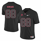 Alabama Crimson Tide 88 O.J Howard Black Shadow Nike College Football Jersey Dzhi,baseball caps,new era cap wholesale,wholesale hats